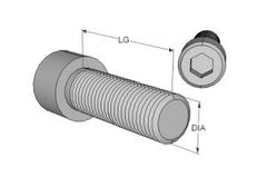 212-005 - 1/4"-20 x 1" Socket Head Cap Screw