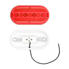 061-213 - 2” x 4” Red Oval Assembly