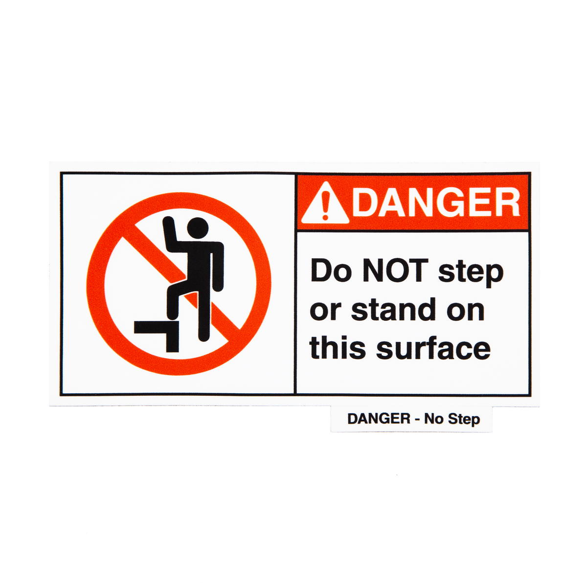 54126 - No Step Decal