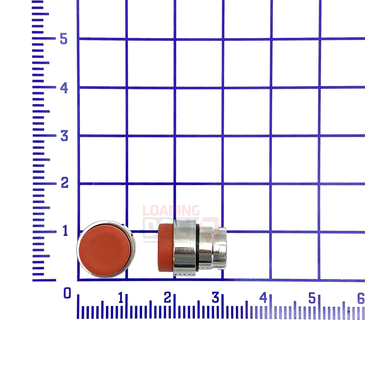 823-015 - Red Push Button