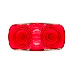 061-800 - 2" x 4" Red Lens Rectangle